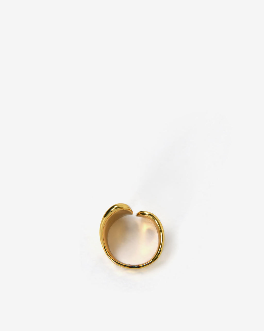 Amara Gold Plated Open Ring