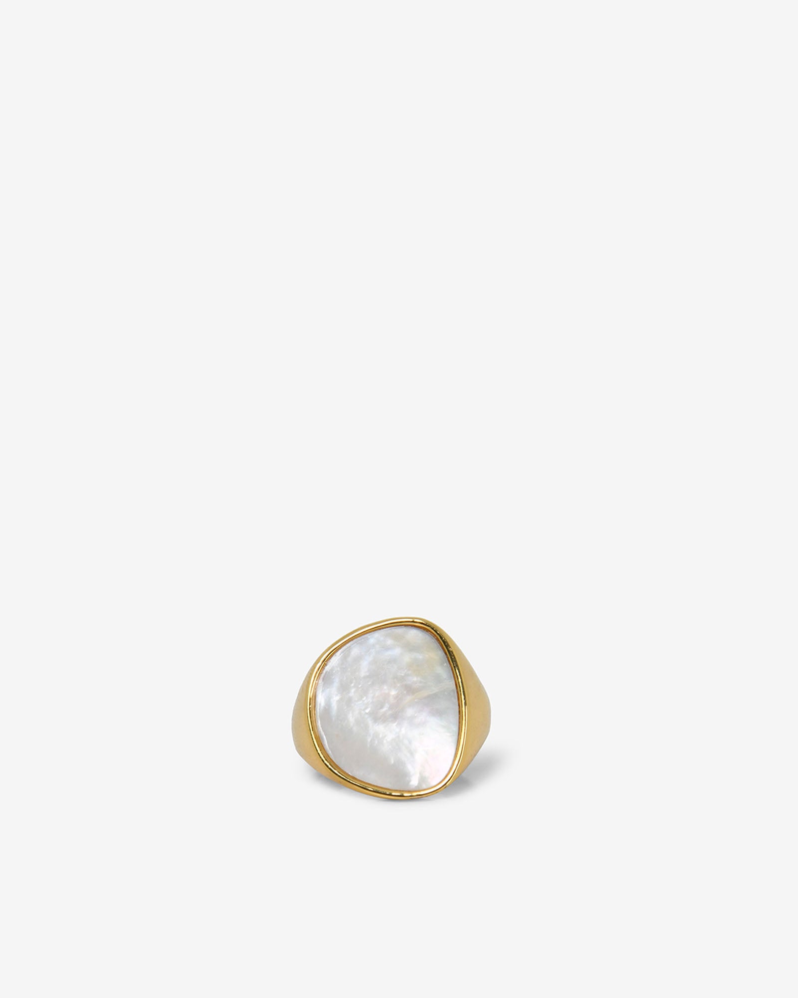 Pearl Mirage Statement Ring
