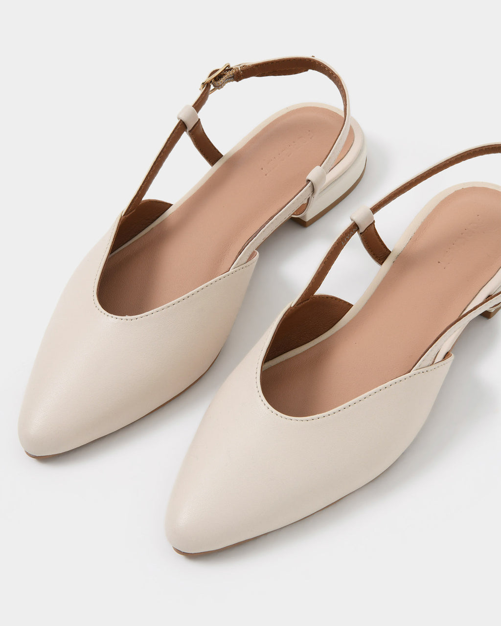 Liyana Leather Flat