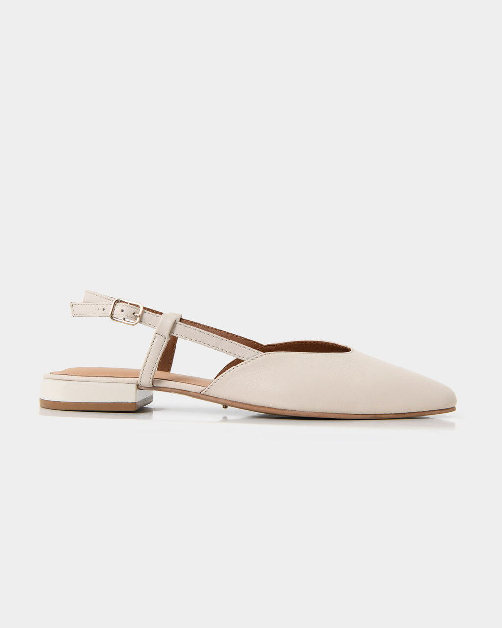 Liyana Leather Flat