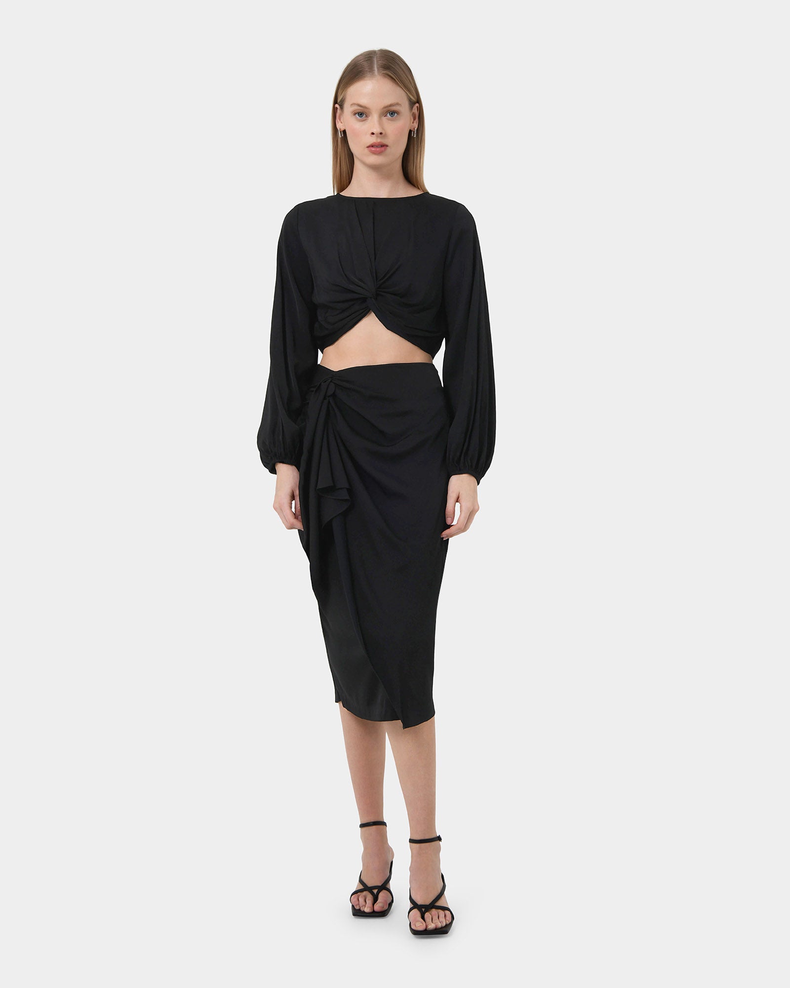 Zyana Knotted Front Top