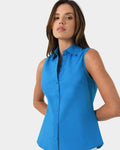 Alma Cotton Sleeveless Shirt